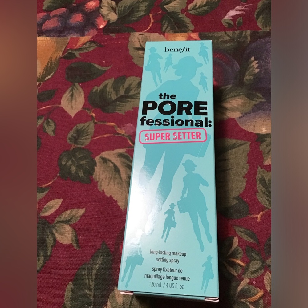 BENEFIT NIB FS THE PORE FESSIONAL SUPER SETTING SPRAY MAKE UP 4 fl oz NEW FRESH